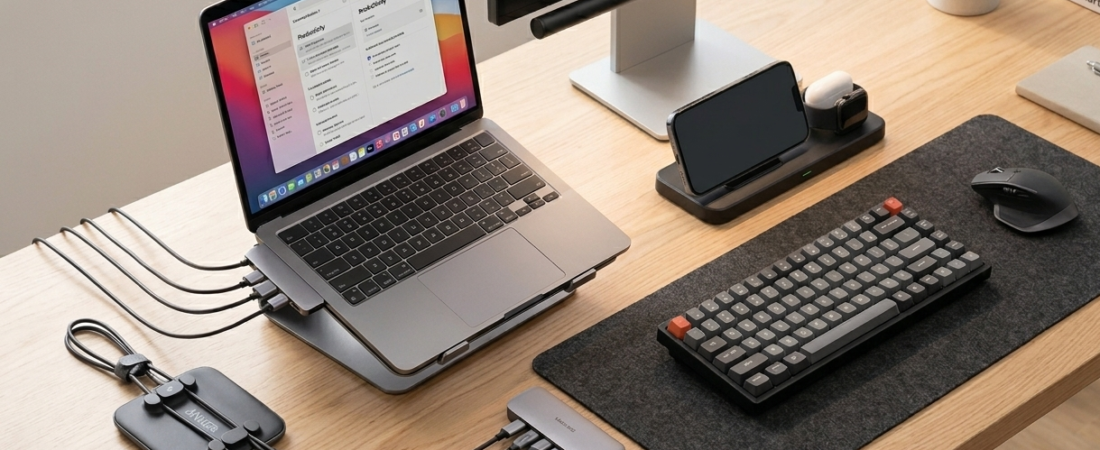 5 Cheap But Ultra-Useful Tech Gadgets Under $30 to Revolutionize Your Desk Setup