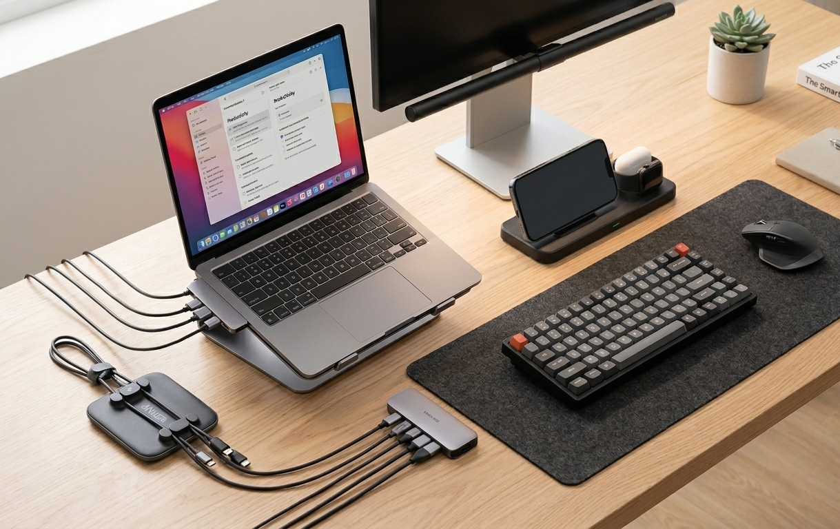 5 Cheap But Ultra-Useful Tech Gadgets Under $30 to Revolutionize Your Desk Setup