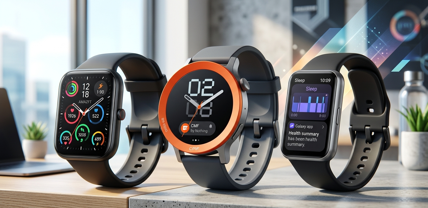The 3 Best Smartwatches Under €80/$80 That Actually Feel Premium